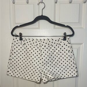 Zara Shorts with Black Polka Dots